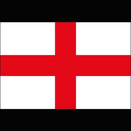 England - St Georges Courtesy Flag - 30cm x 45cm