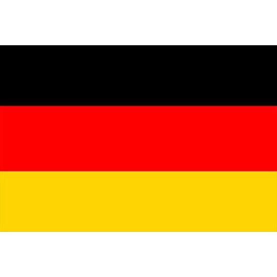 Germany Courtesy Flag - 30cm x 45cm