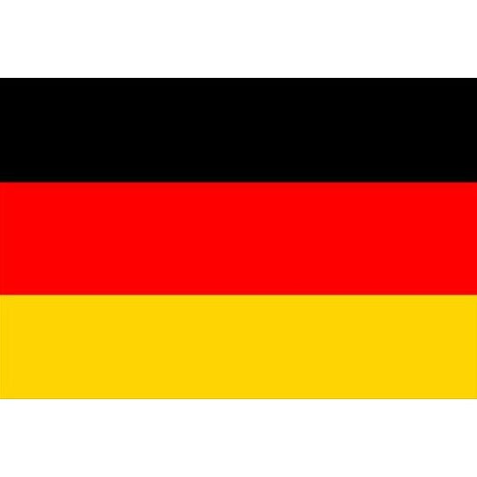 Germany Courtesy Flag - 30cm x 45cm