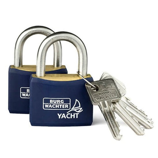 Burg Wachter Security Padlock - Twin Pack Blisters 40mm