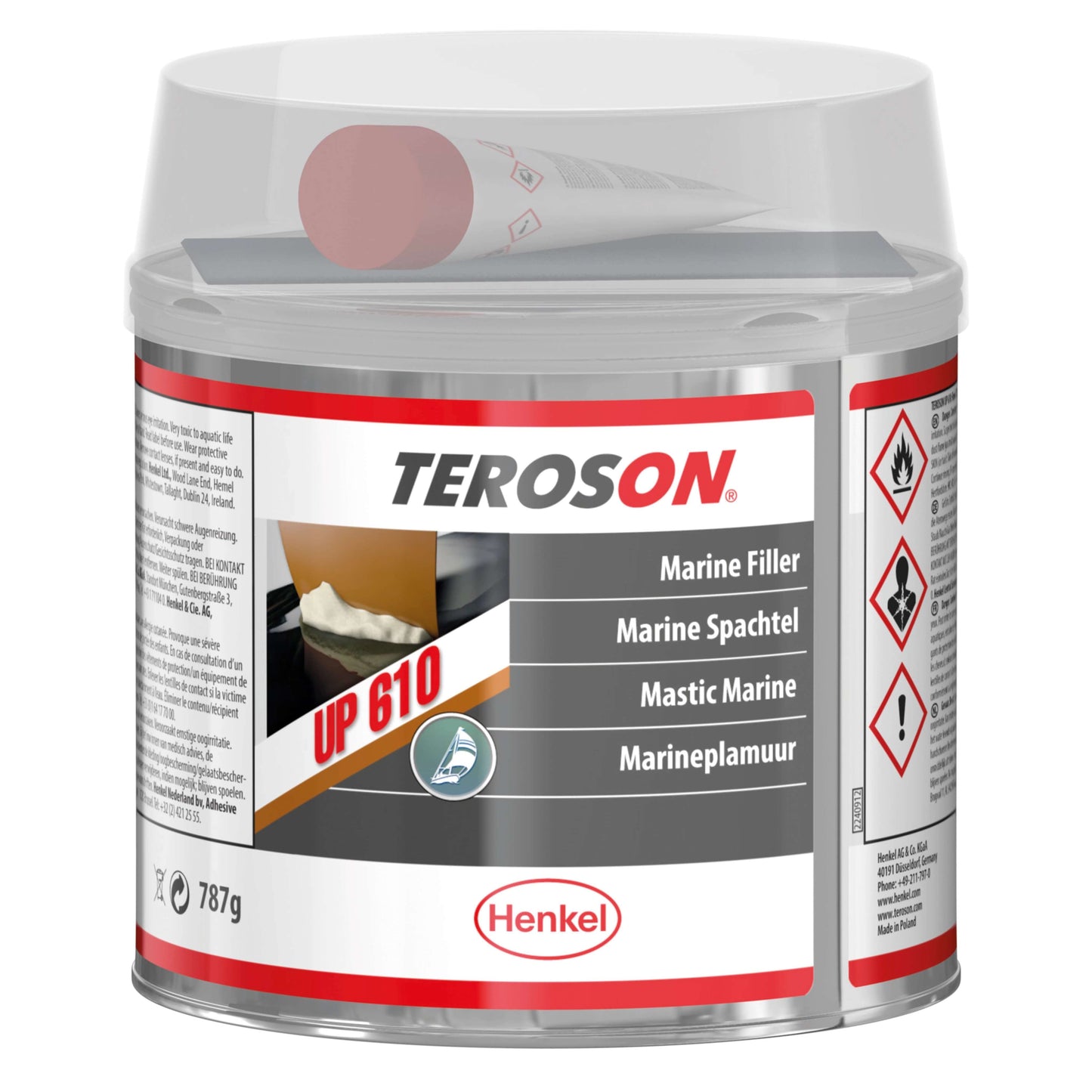 Teroson 2 Part Up 610 Marine Filler - 787g