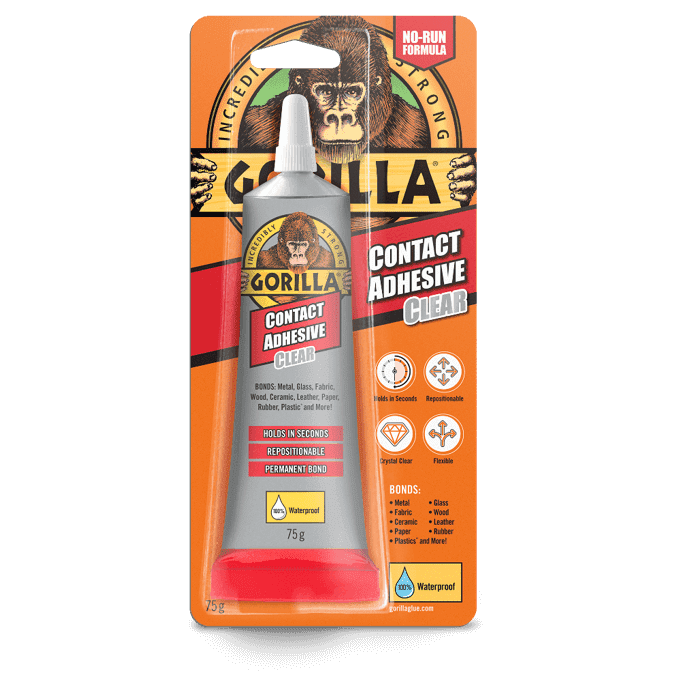 Gorilla Contact Adhesive Clear - 75g