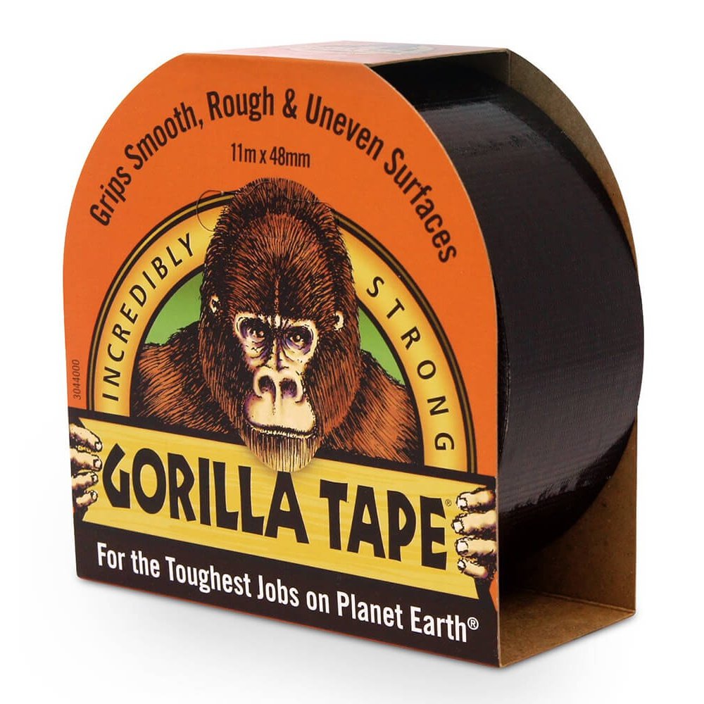 Gorilla Adhesive Black Tape - 32m