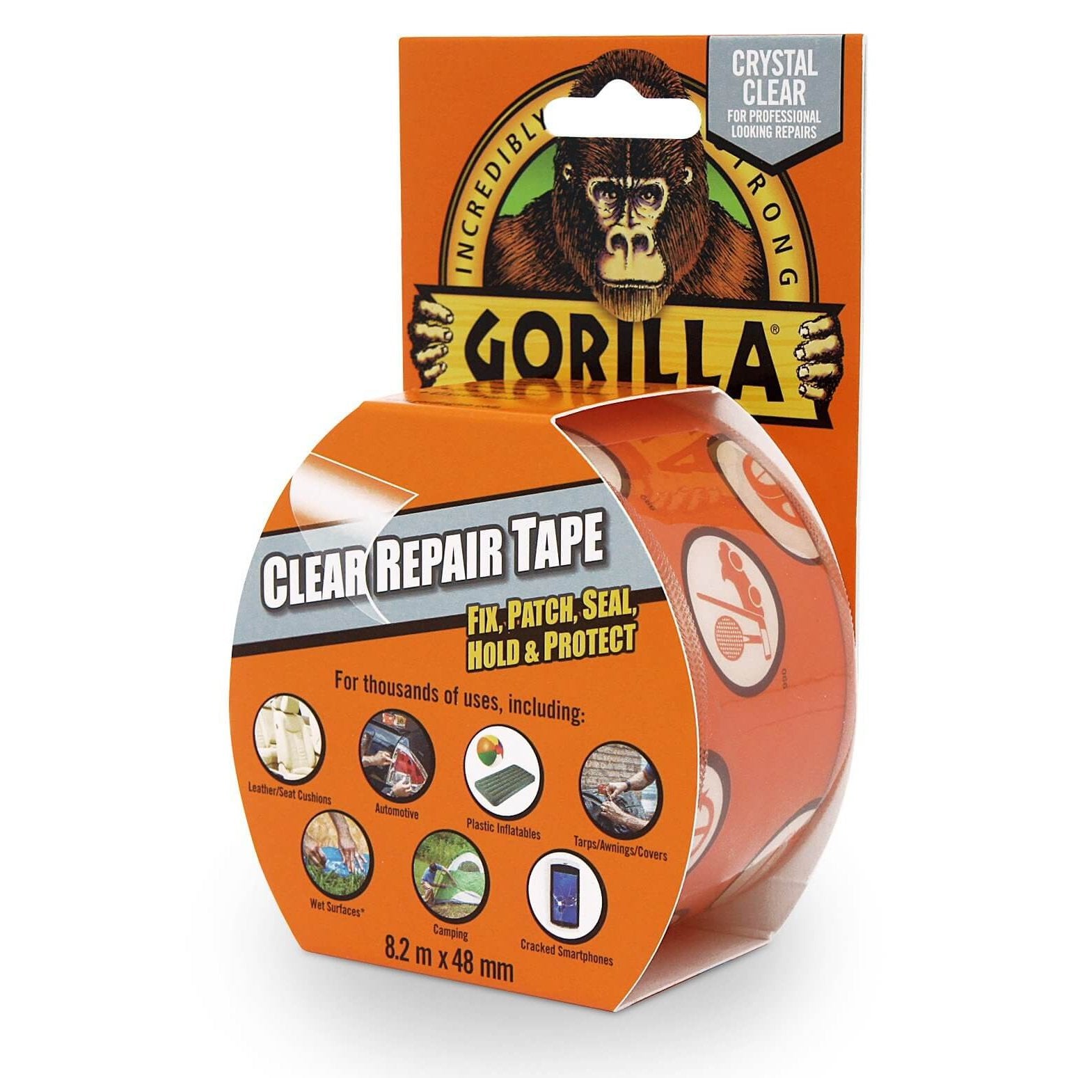 Gorilla Clear Repair Tape - 8.2m