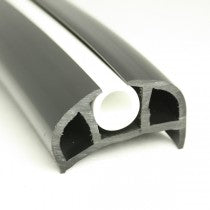 Wilks Lipped PVC Fendering / Rubbing Strake - 50mm x 21mm