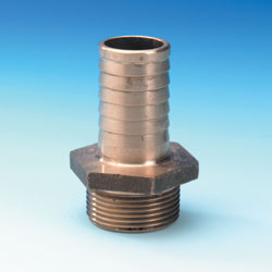 Marine Grade Bronze - Straight Hose Connectors 1/2" BSP