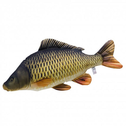 Gaby Fish Pillows Giant Common Carp Freshwater Fish Pillow Cushion - 100cm