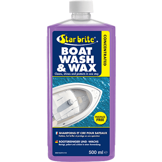 Starbrite Concentrated Boat Wash & Wax - 500ml