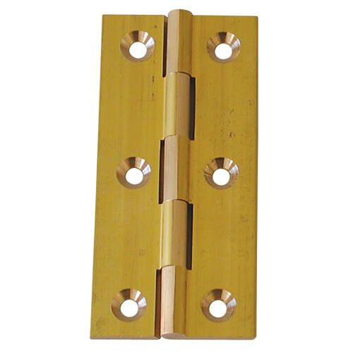 Solid Brass Butt Hinge - 38 x 19mm