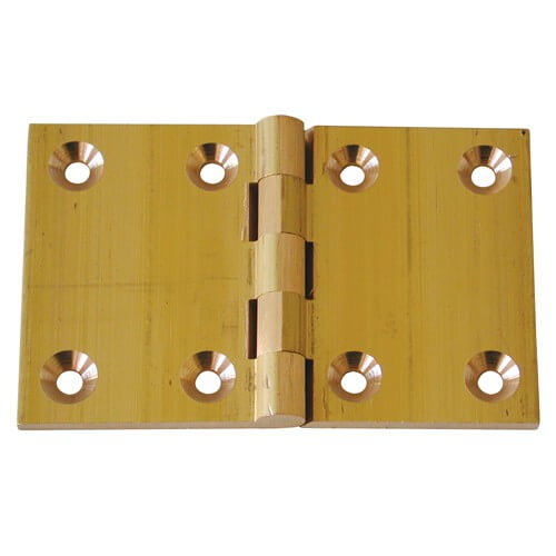 Solid Brass Butt Hinge - 51 x 76mm