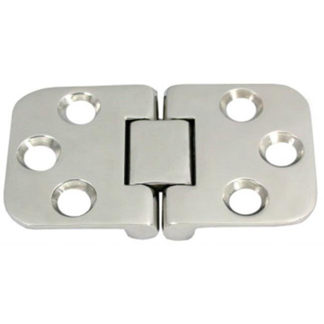 Stainless Steel Flush Table Hinge - 42mm x 70.5mm