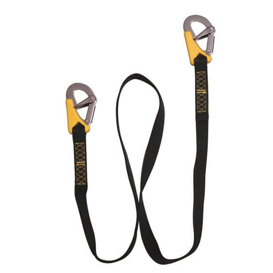 Standard Lifejacket Safety Life Line - Double Hook