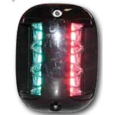 Lalizas FOS LED 20 Navigation Light Bi-Colour Black Housing Side Mount