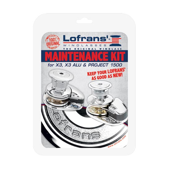 Lofrans Maintenance Kit for X3, X3 ALU & Project 1500 Windlass