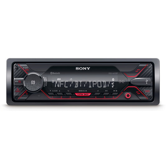 Sony DSX-A410BT Voice Operated Digital Media Stereo Receiver With Bluetooth, NFC And USB