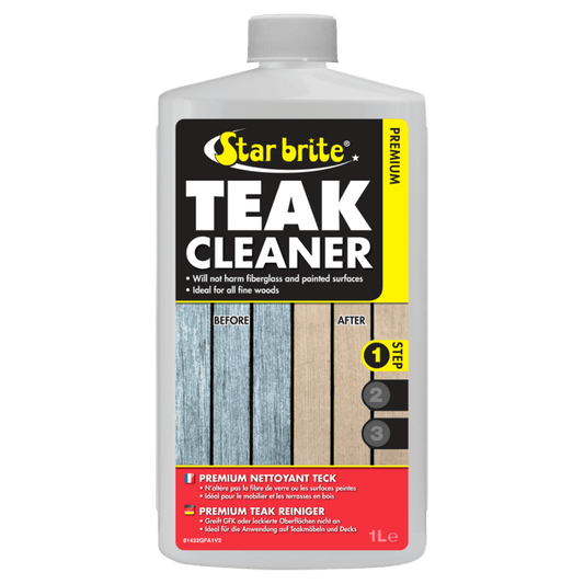 Starbrite Premium Teak Cleaner Step 1 - 1 Litre