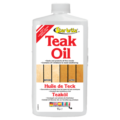 Starbrite Teak Oil Step 3 - 1 Litre