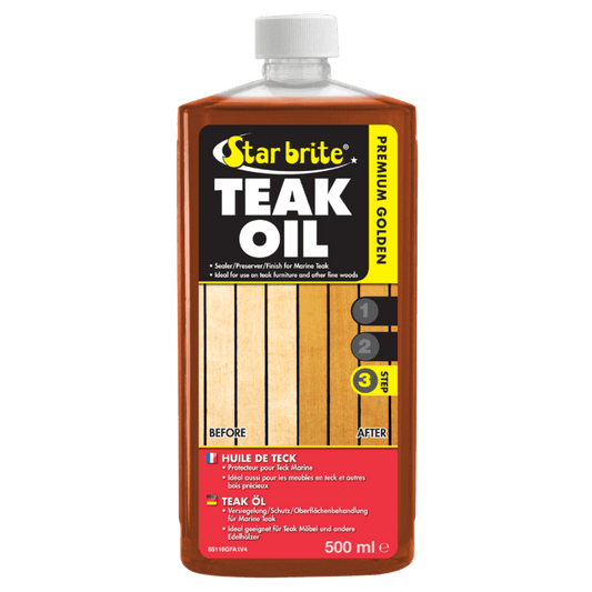 Starbrite Premium Golden Teak Oil Step 3 - 500ml