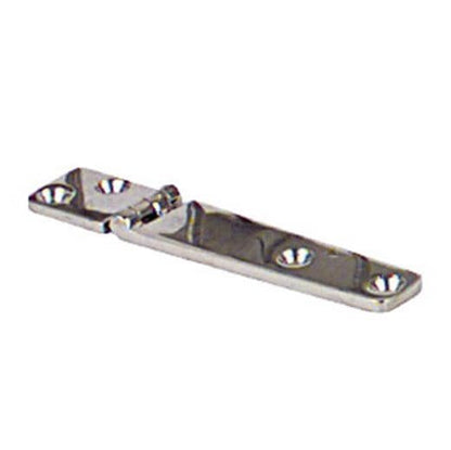Stainless Steel Heavy Duty Cast Hinge - Top Pin, Countersunk - 23mm x 141.5mm
