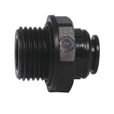 AF 3/8in BSP M - 12mm OD Speedfit push-fit plumbing connector for AF Water Tanks