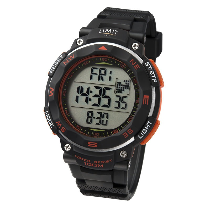 Limit ProXR Black/Orange Countdown Watch – Marine Scene