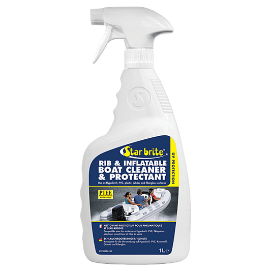 Starbrite Rib & Inflatable Boat Cleaner & Protector - 1 LTR