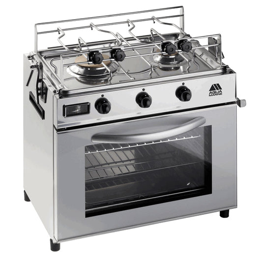 Aquamarine Atlantic 4500 - 2 Burner Hob Cooker with Oven & Grill