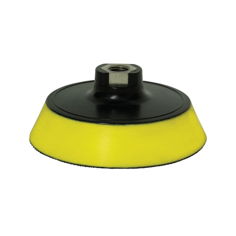 Farecla G Mop 6" Back Plate with Yellow Interface for 6" Pads
