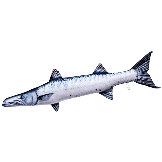 Gaby Fish Pillows Giant Barracuda Saltwater Fish Pillow Cushion - 110cm