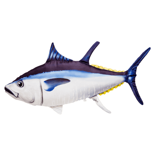 Gaby Fish Pillows Medium Atlantic Bluefin Tuna Saltwater Fish Pillow Cushion - 65cm