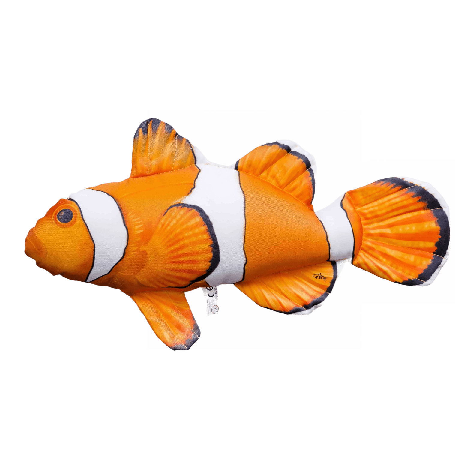 Gaby Fish Pillows Medium Ocellaris Clownfish Tropical Saltwater Fish Pillow Cushion - 56cm