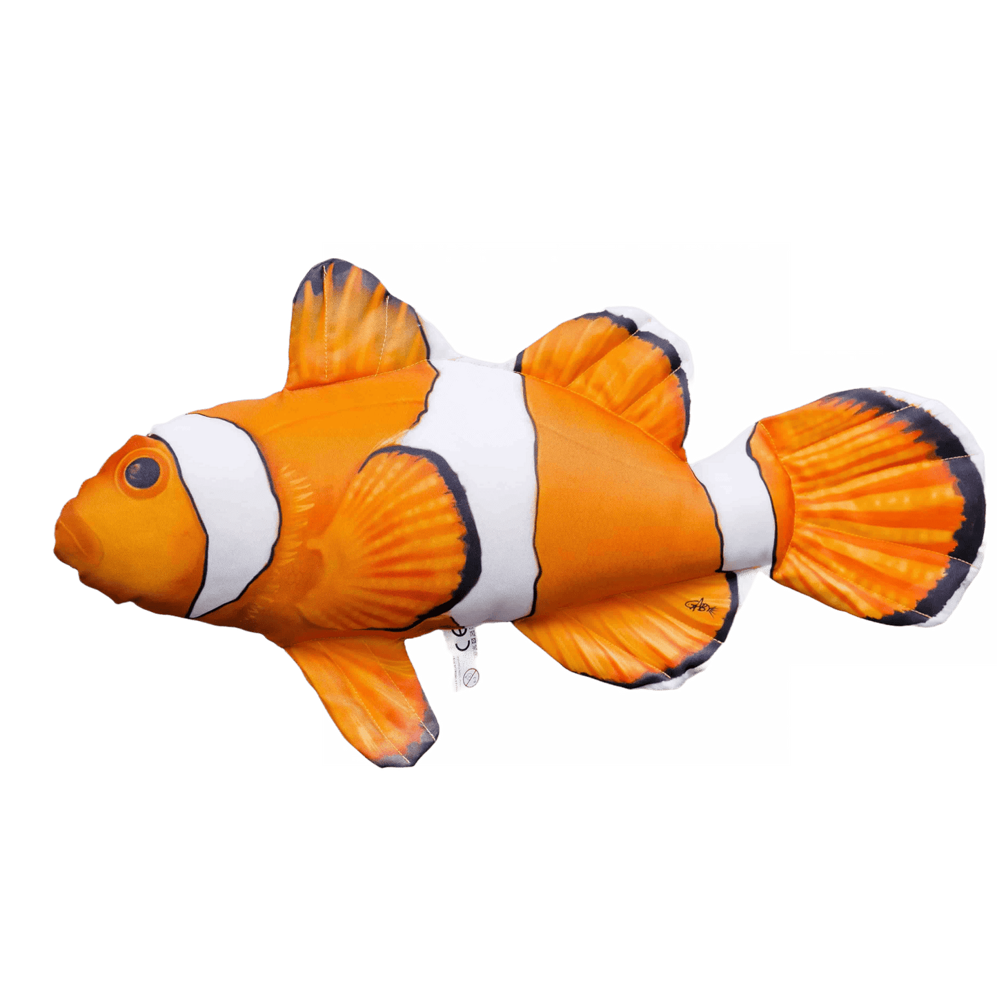 Gaby Fish Pillows Mini Ocellaris Clownfish Tropical Saltwater Fish Pillow Cushion - 32cm