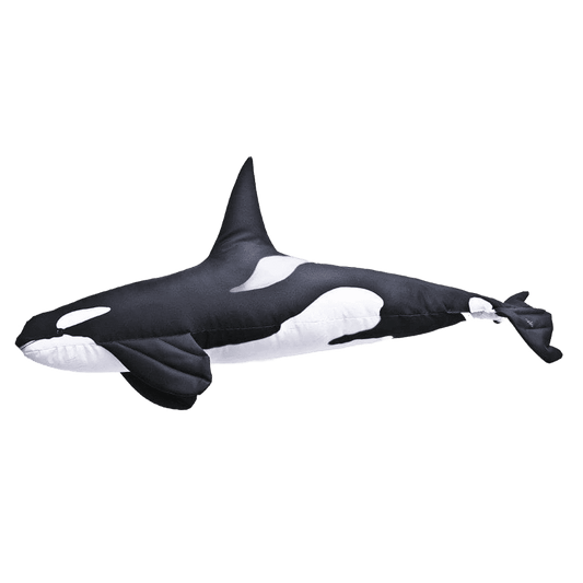 Gaby Fish Pillows Giant Orca Killer Whale Saltwater Fish Pillow Cushion - 118cm