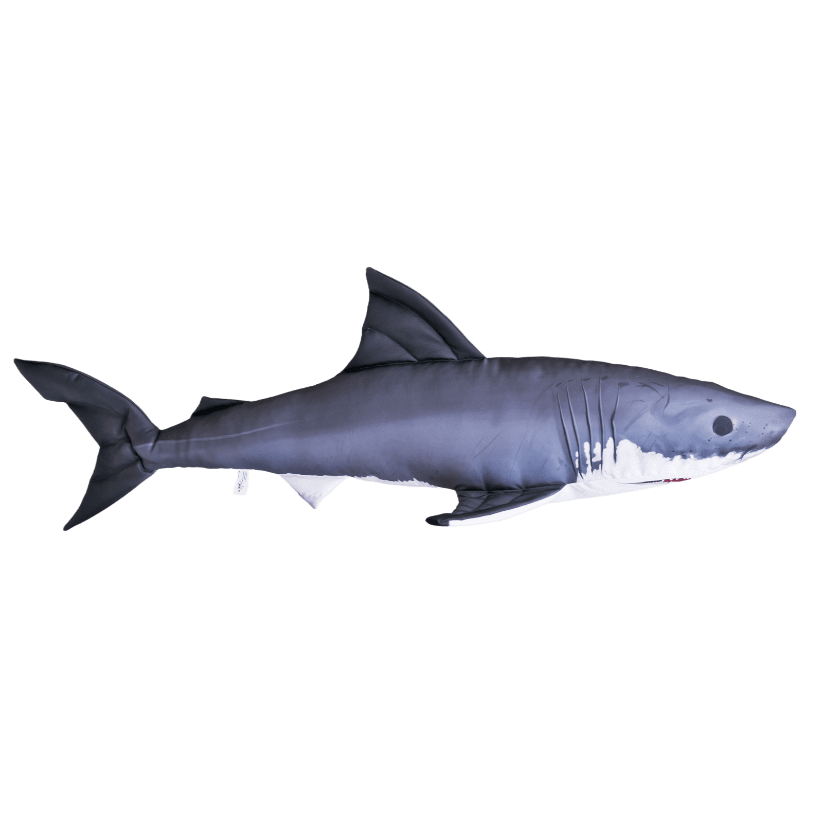 Gaby Fish Pillows Giant Great White Shark Saltwater Fish Pillow Cushion - 120cm