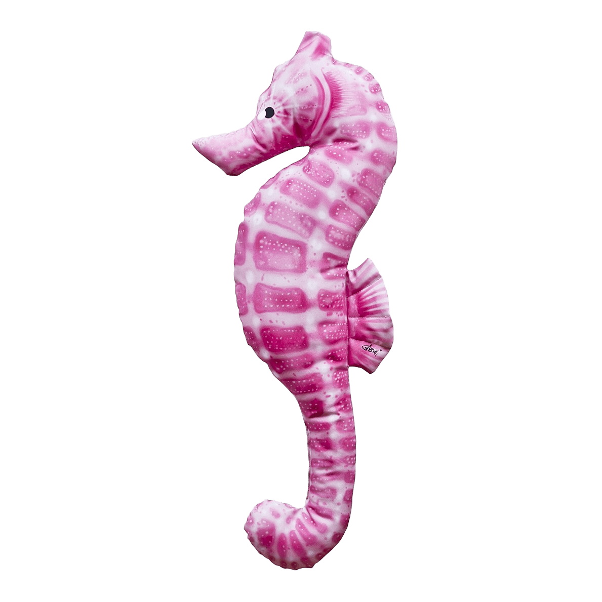 Gaby Fish Pillows Mini Pink Seahorse Saltwater Fish Pillow Cushion - 40cm