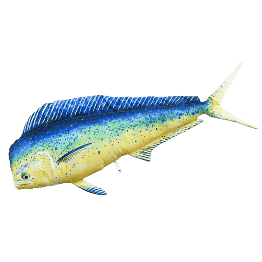 Gaby Fish Pillows Giant Mahi Mahi Saltwater Fish Pillow Cushion - 112cm