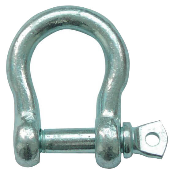 Galvanised Steel Bow Shackle - 6mm