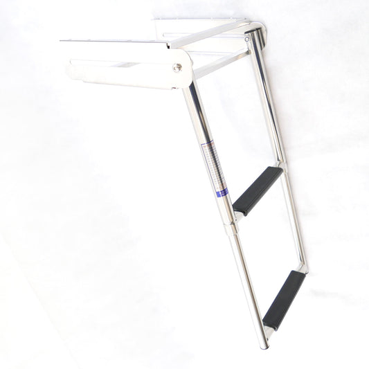 Under Swim Platform Telescopic 2 Step 316 Stainless Steel Boarding Ladder