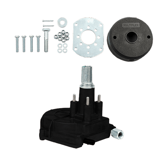 Multiflex Light Duty Steering Helm and 90 Degree Bezel Kit