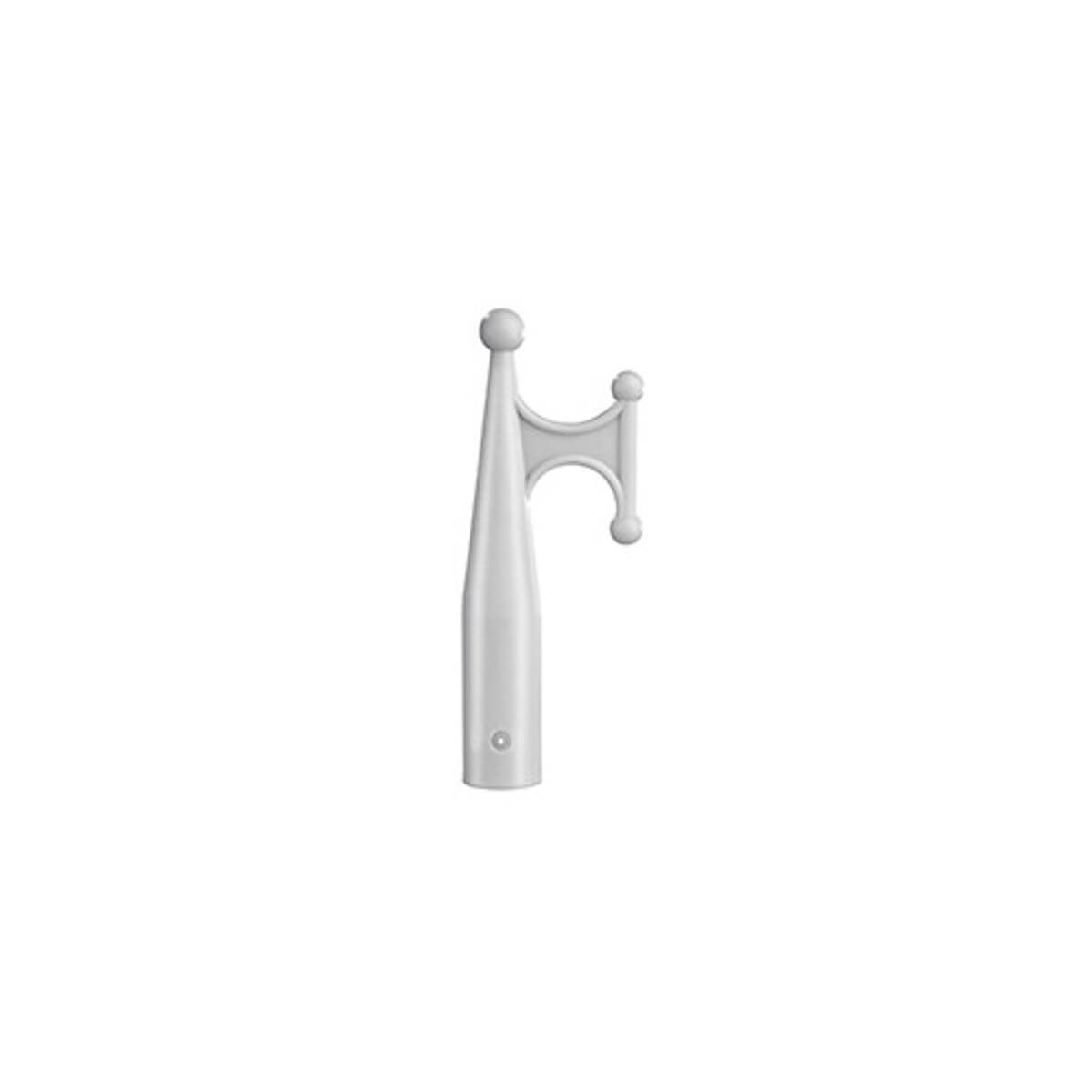 Plastic Boat Hook Head - Grey 25mm