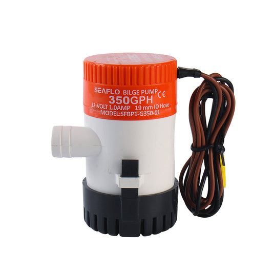 SEAFLO Bilge Pump 350GPH Non-Automatic Manual 01 Series - 12v