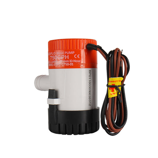 SEAFLO Bilge Pump 750GPH Non-Automatic Manual 01 Series - 12v