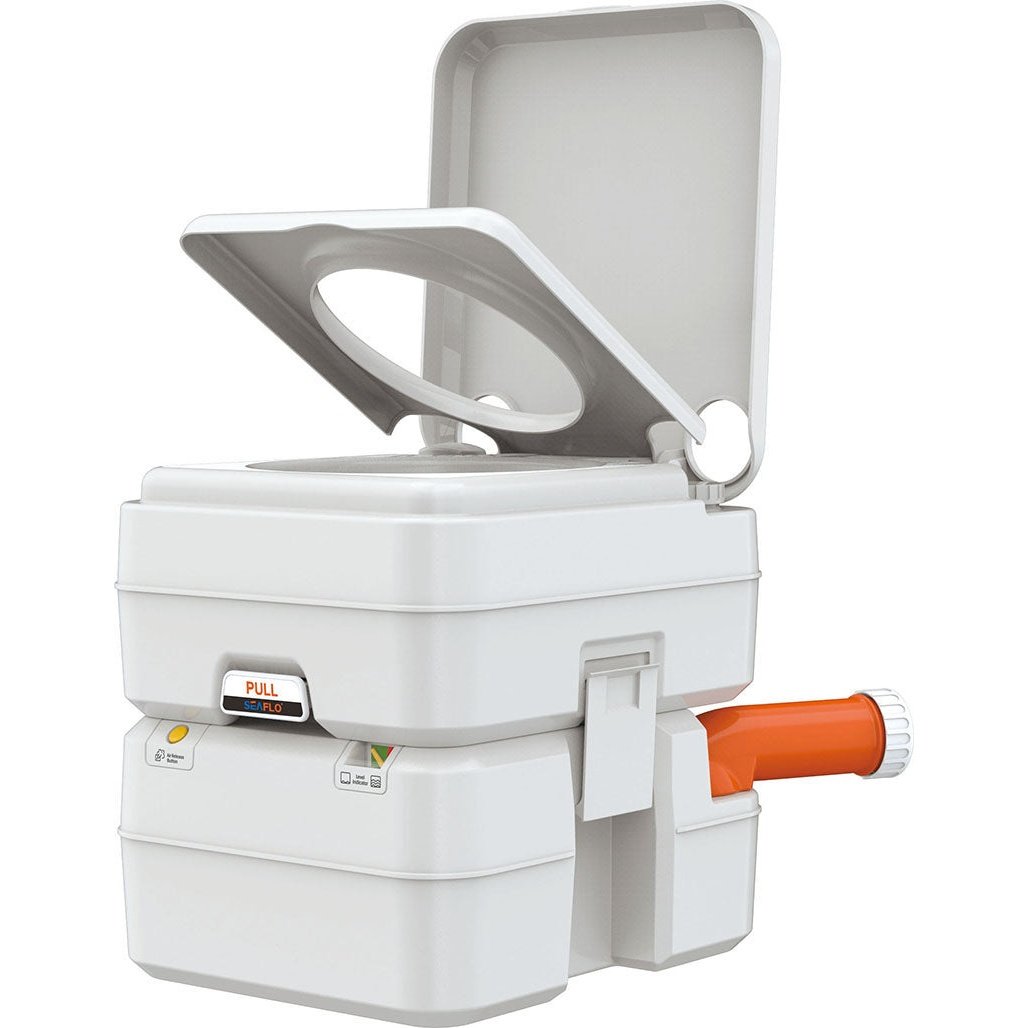 SEAFLO Portable Deluxe Cassette Toilet 20L Litre