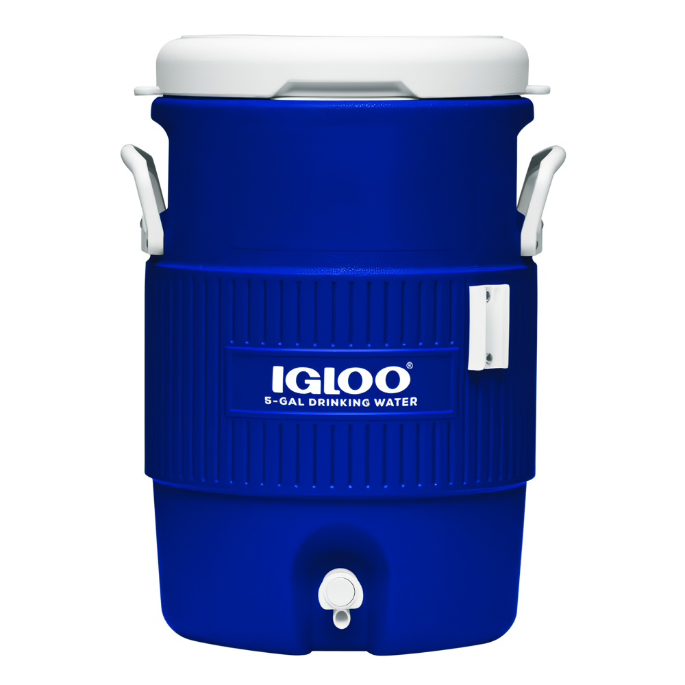 Igloo Seat Top Water Cooler Dispenser With Cup Dispenser - 23 Litre - Blue
