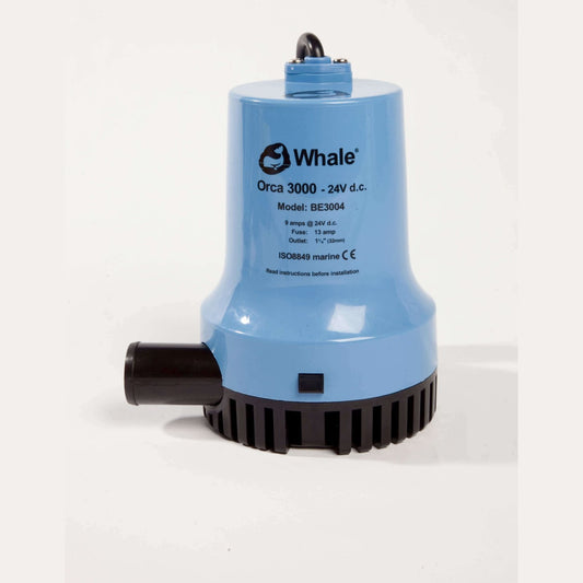 Orca High Bilge Pump 3000 GPH - 24V