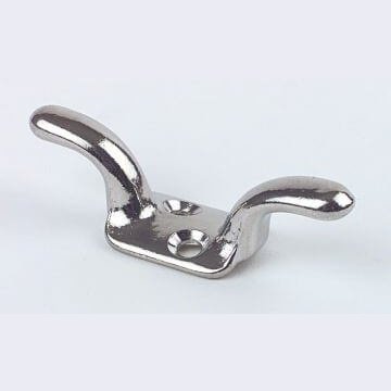 Chrome Finish Halyard Mini Cleat - 61mm