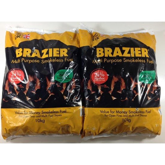 Brazier Smokeless Fuel Coal For Multi Fuel Stoves 20kg