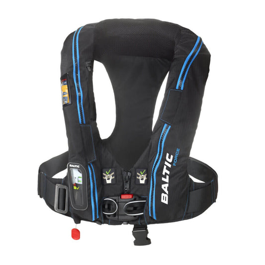 Baltic Force 190 Automatic Harness SLA Lifejacket - Black/Blue