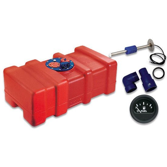 Fuel Tank Kit 43 litre With Electronic Fuel Sender & Gauge - 65L x 23H x 35W