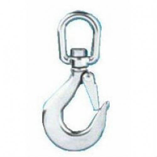 Stainless Steel 7mm Heavy Duty Snap Swivel Hook